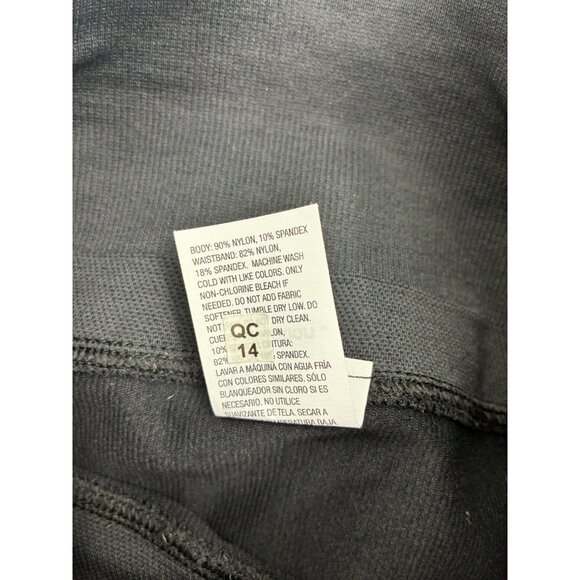 All In Motion Womens XS Bike Shorts Black High Rise Athletic Activewear Stretch - Picture 5 of 6